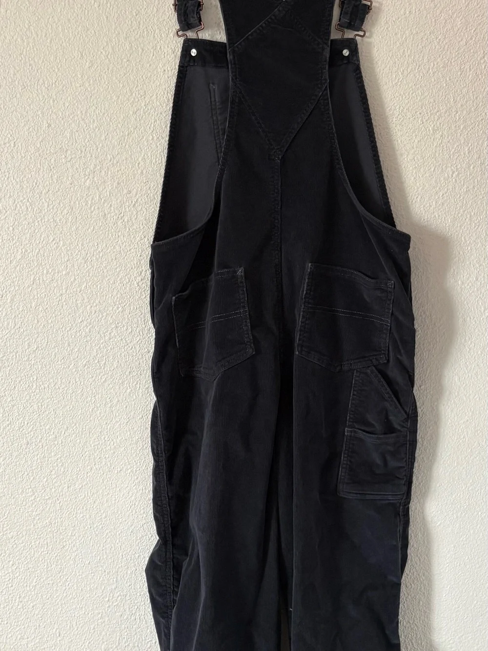 Patagonia kids overalls in corduroy smolder blue sz XXL